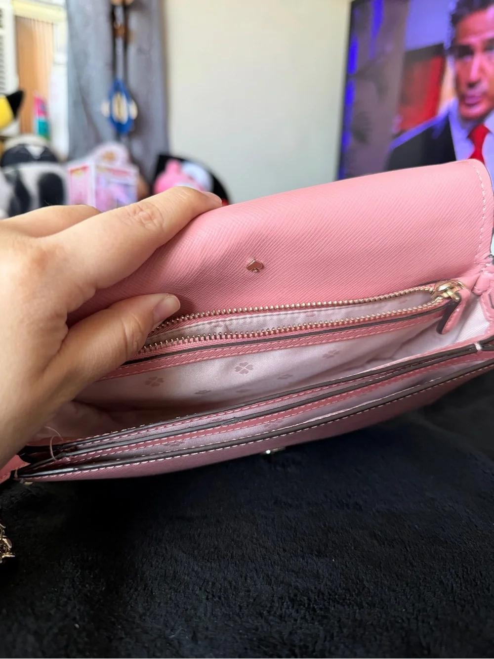 Kate Spade Pink Crossbody Purse